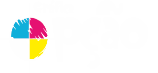 Antiga Logo da Gráfica Opção